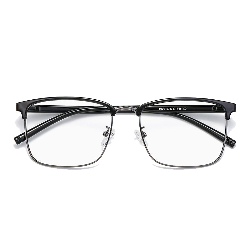 Ebb Browline Semi-Rimless Eyeglasses