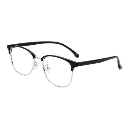 Evergreen Browline Semi-Rimless Eyeglasses