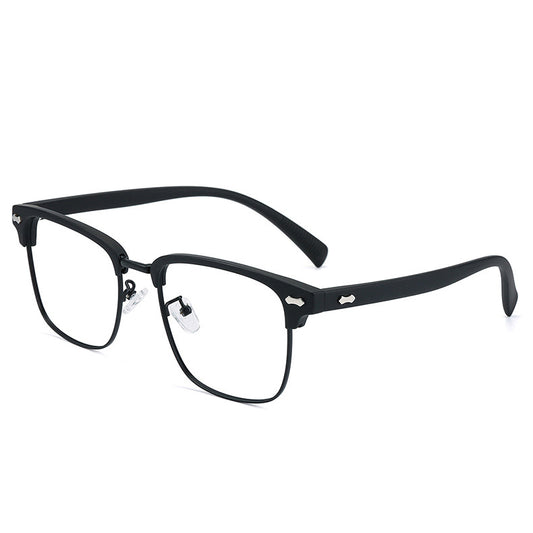 Persian Browline Semi-Rimless Eyeglasses