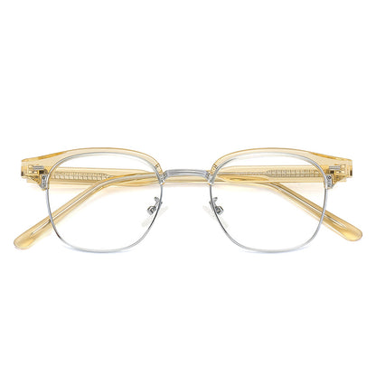 Mandi Browline Semi-Rimless Eyeglasses