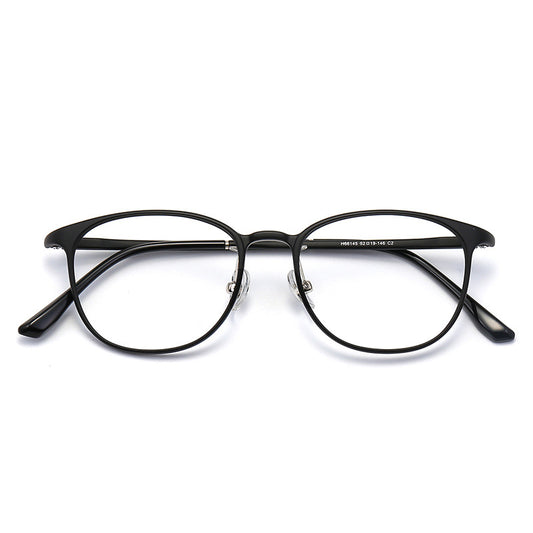 Point Round Full-Rim Eyeglasses