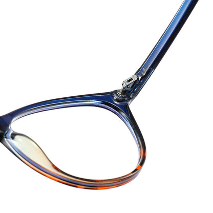 Symmetry Horn Full-Rim Eyeglasses
