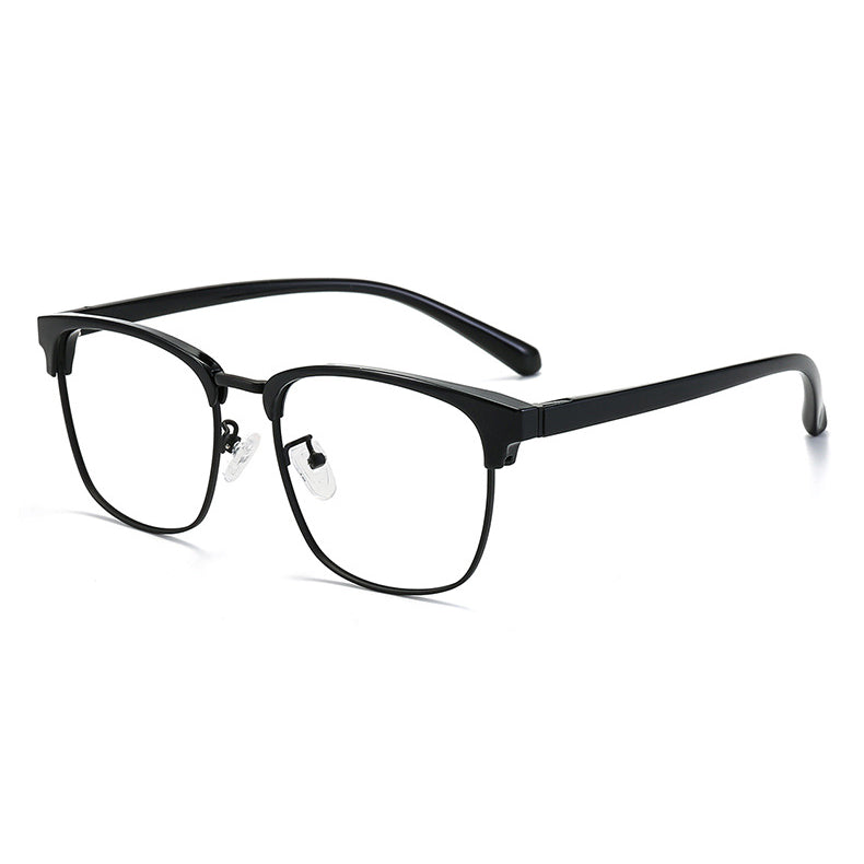 Morning Browline Semi-Rimless Eyeglasses