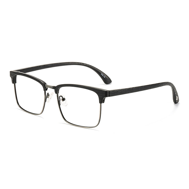 Coexist Browline Semi-Rimless Eyeglasses