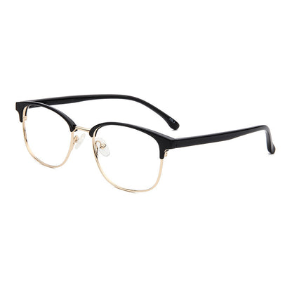 Souvenir Browline Semi-Rimless Eyeglasses