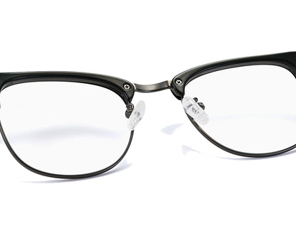 Biome Browline Semi-Rimless Eyeglasses