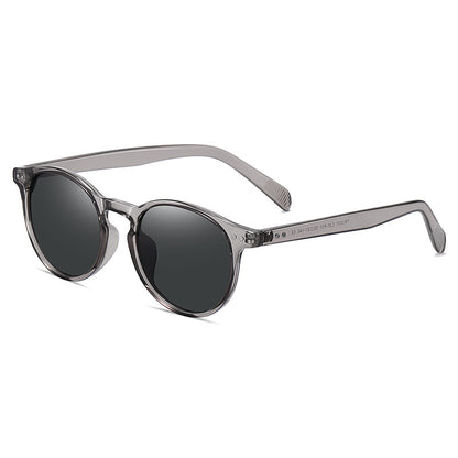 Vapor Round Full-Rim Polarized Sunglasses