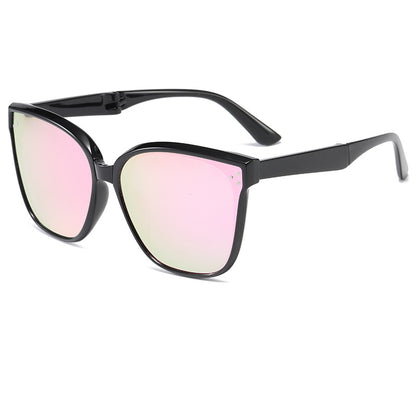 Ville Square Full-Rim Polarized Foldable Sunglasses