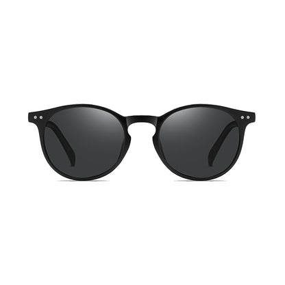 Vapor Round Full-Rim Polarized Sunglasses