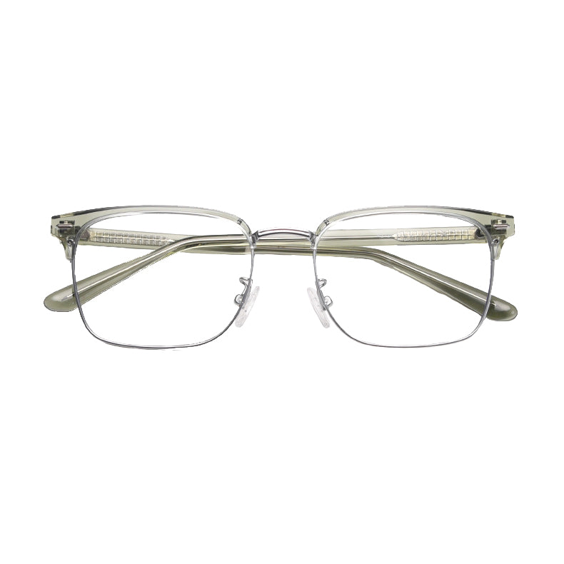 Dilly Browline Semi-Rimless Eyeglasses