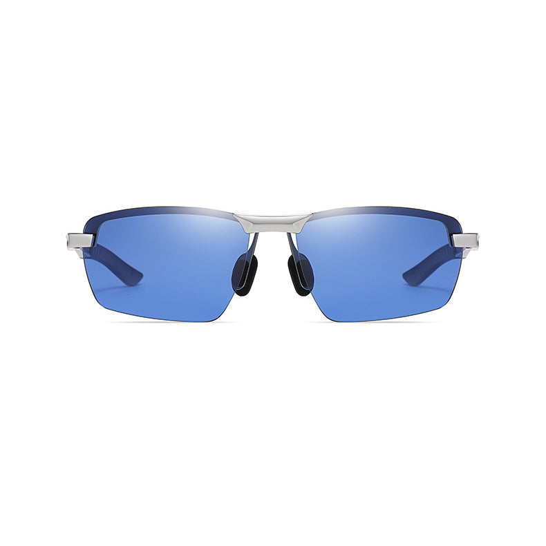 Cherish Browline Semi-Rimless Polarized Sunglasses