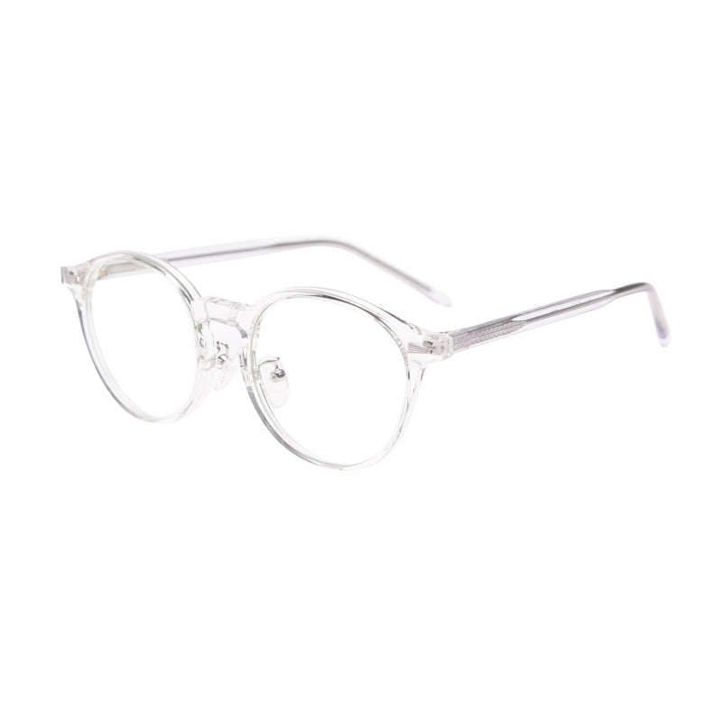 Gaze Oval Full-Rim Eyeglasses