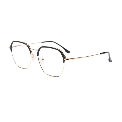 Aisu Geometric Full-Rim Eyeglasses