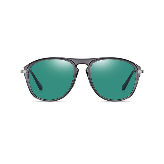 Anahi Aviator Full-Rim Polarized Sunglasses