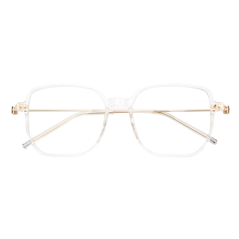 Cupid Geometric Full-Rim Eyeglasses