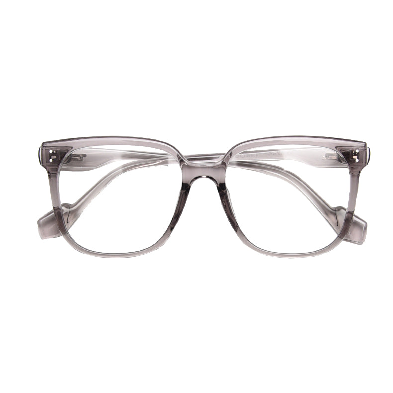 Confident Square Full-Rim Eyeglasses
