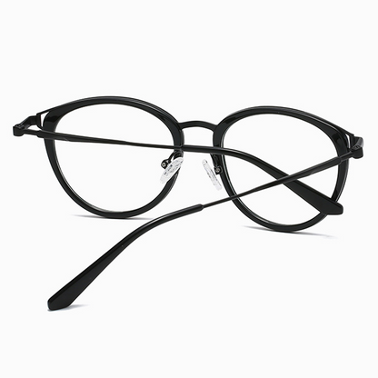 Absolutely Round Full-Rim Eyeglasses
