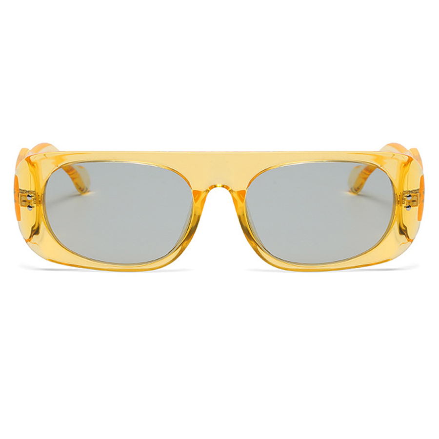 Sebastian Rectangle Full-Rim Polarized Sunglasses