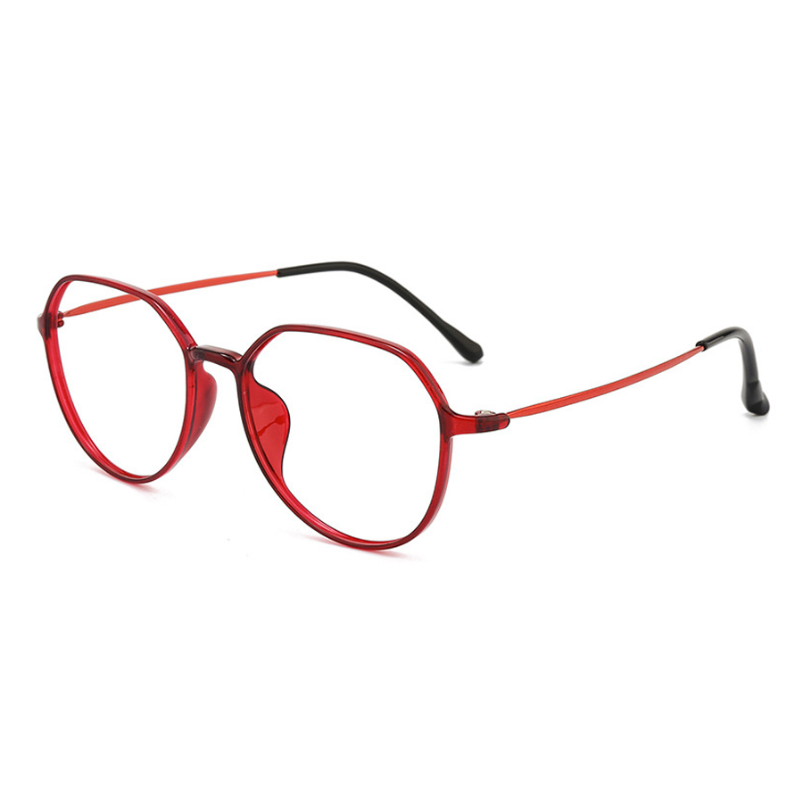 Barnaby Geometric Full-Rim Eyeglasses
