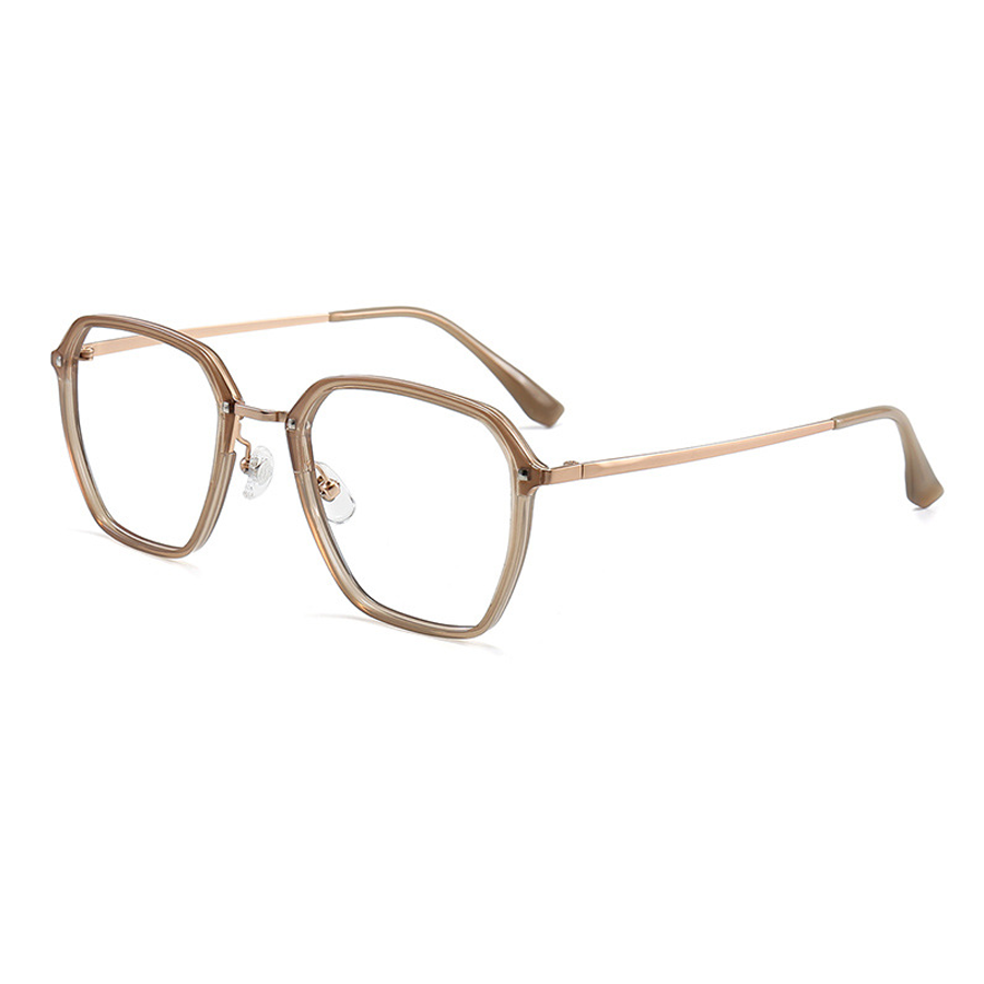 November Geometric Full-Rim Eyeglasses