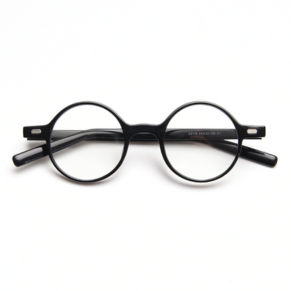 Scala Round Full-Rim Eyeglasses