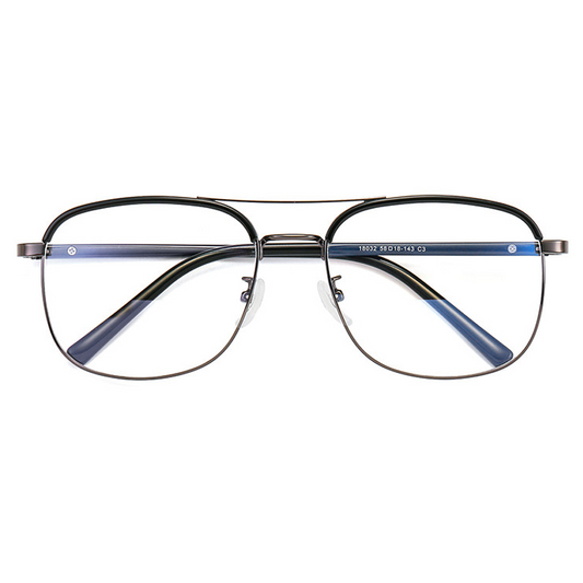 Colton Aviator Full-Rim Eyeglasses