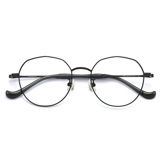 Glory Geometric Full-Rim Eyeglasses