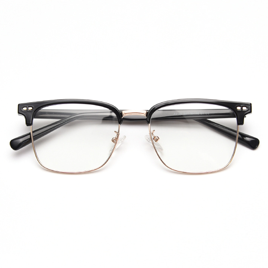 Vita Browline Semi-Rimless Eyeglasses