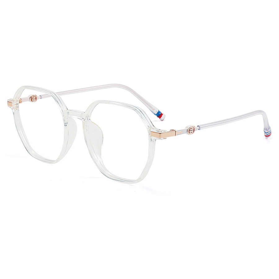 Hemlock Geometric Full-Rim Eyeglasses