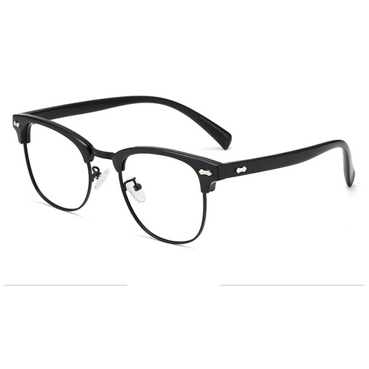 Biome Browline Semi-Rimless Eyeglasses