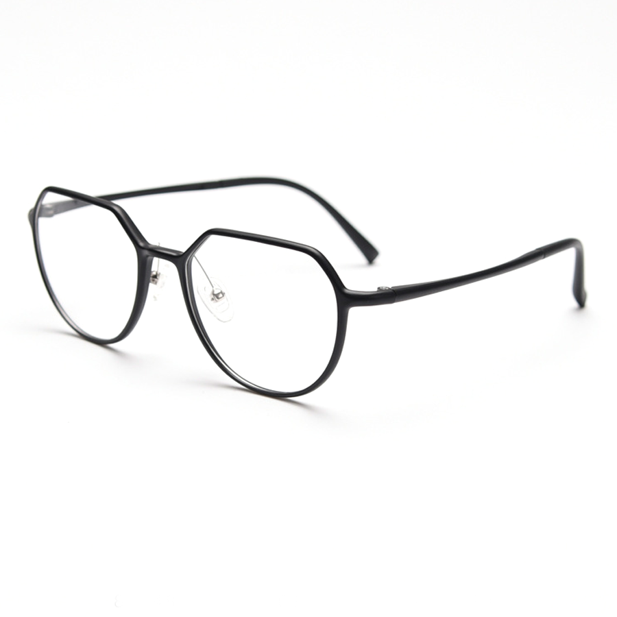 Aston Geometric Full-Rim Eyeglasses