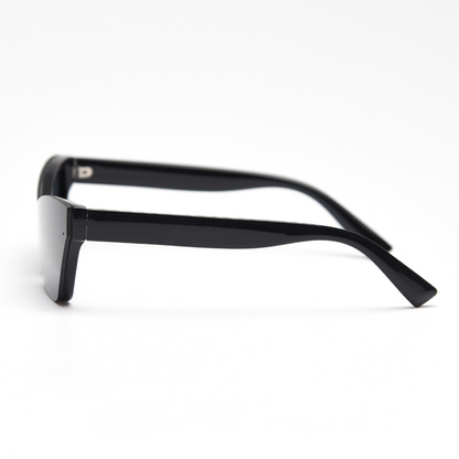 Salvador Geometric Full-Rim Sunglasses