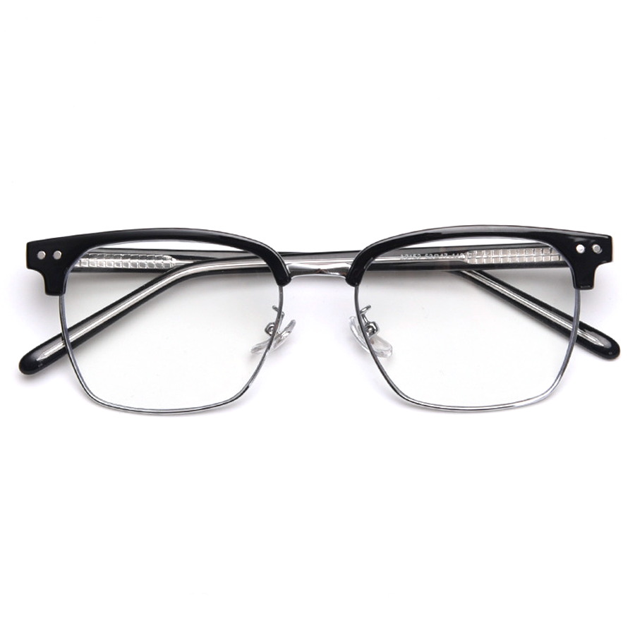 Pierce Browline Full-Rim Eyeglasses