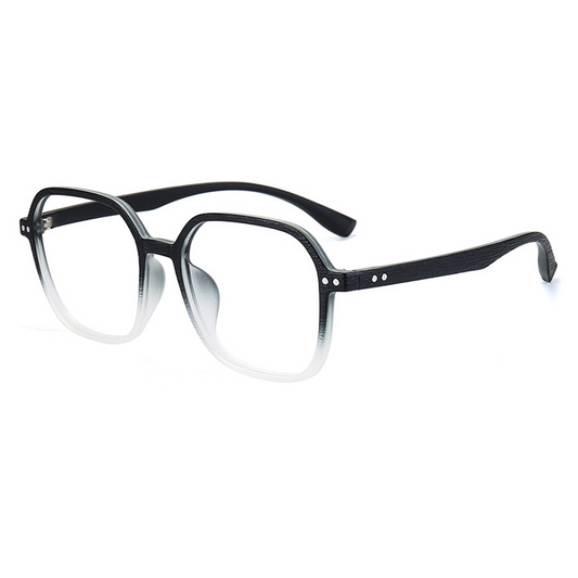 Candor Geometric Full-Rim Eyeglasses