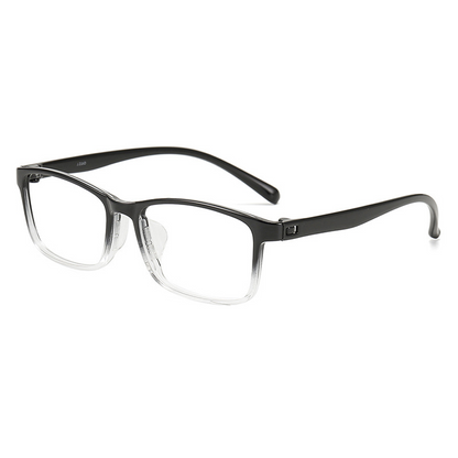 Hiro Rectangle Full-Rim Eyeglasses