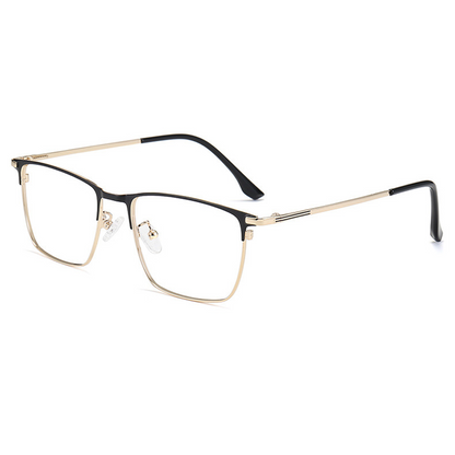 Cambridge Rectangle Semi-Rimless Eyeglasses