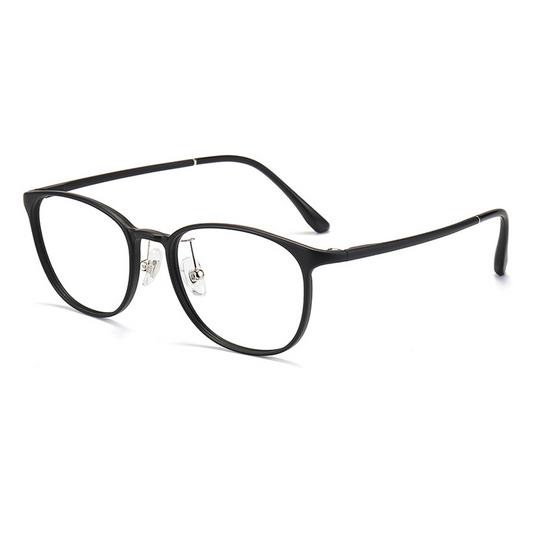 Point Round Full-Rim Eyeglasses