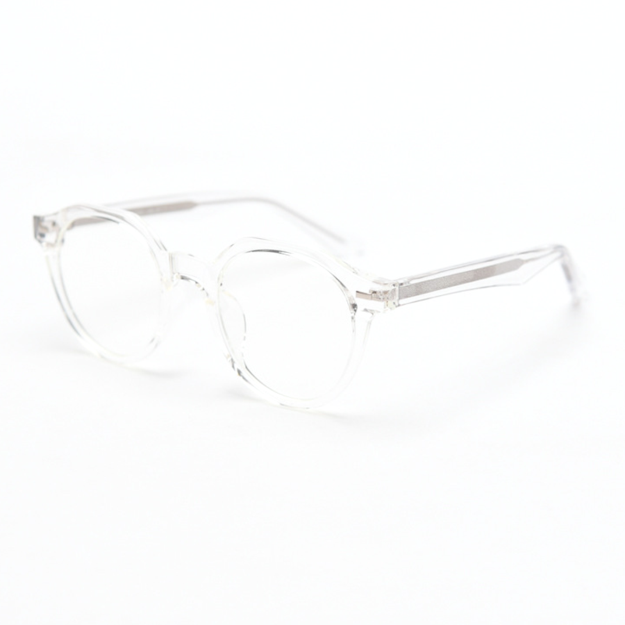 Jerauld Round Full-Rim Eyeglasses