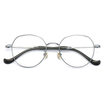 Glory Geometric Full-Rim Eyeglasses