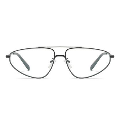 Light Aviator Full-Rim Eyeglasses