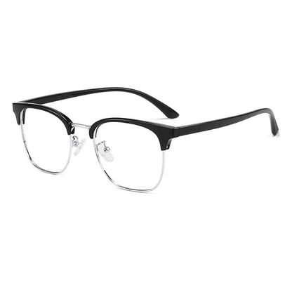 Cloudesley Browline Semi-Rimless Eyeglasses