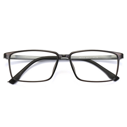 Moody Rectangle Full-Rim Eyeglasses