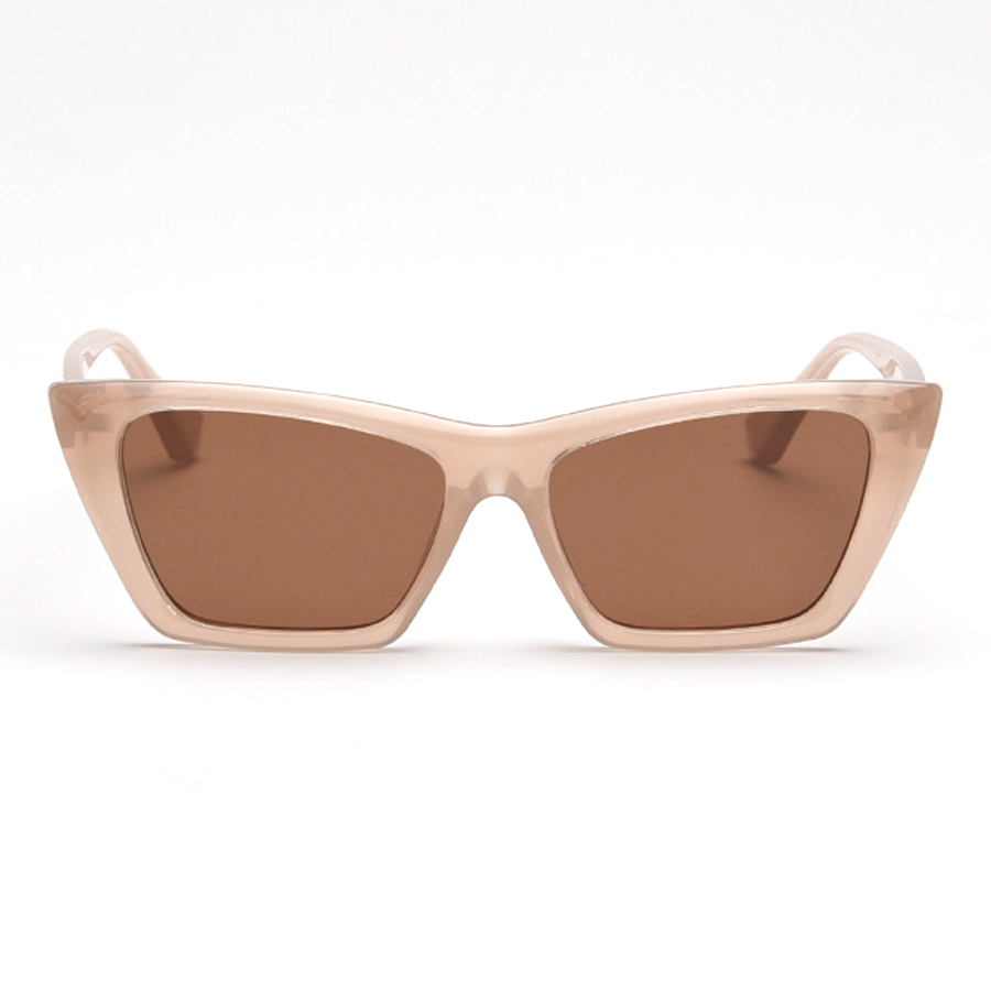 Jolie Geometric Full-Rim Sunglasses
