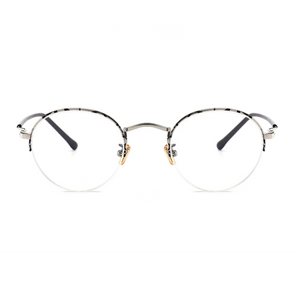 Subject Round Full-Rim Eyeglasses