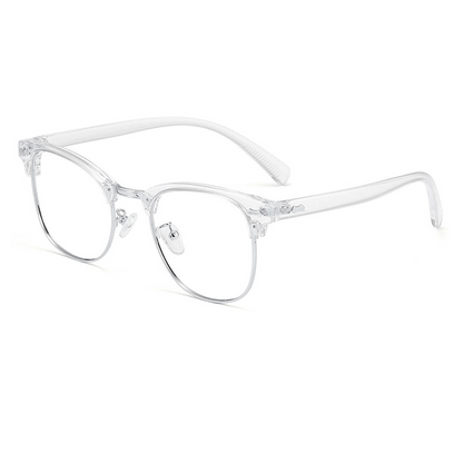 Biome Browline Semi-Rimless Eyeglasses