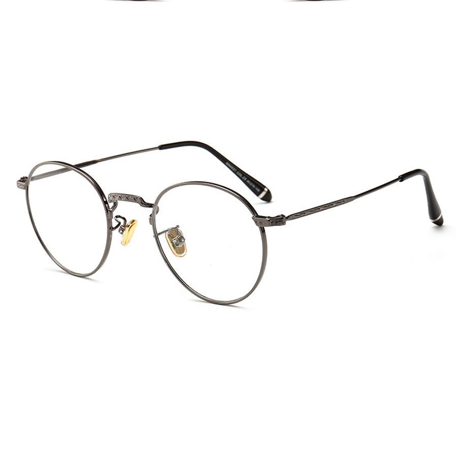 Oswald Round Full-Rim Eyeglasses