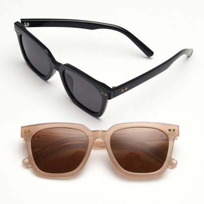 Sergi Square Full-Rim Polarized Sunglasses